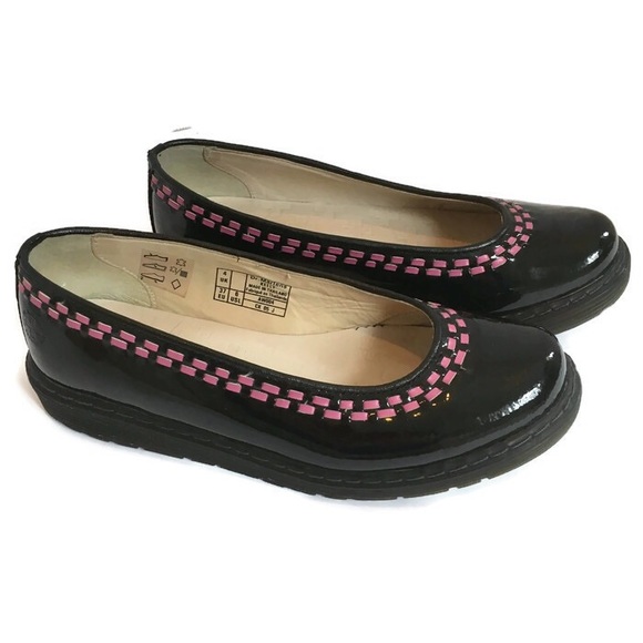 Dr. Martens Shoes - Doc Martens Kelly slip-on black patent flats 6